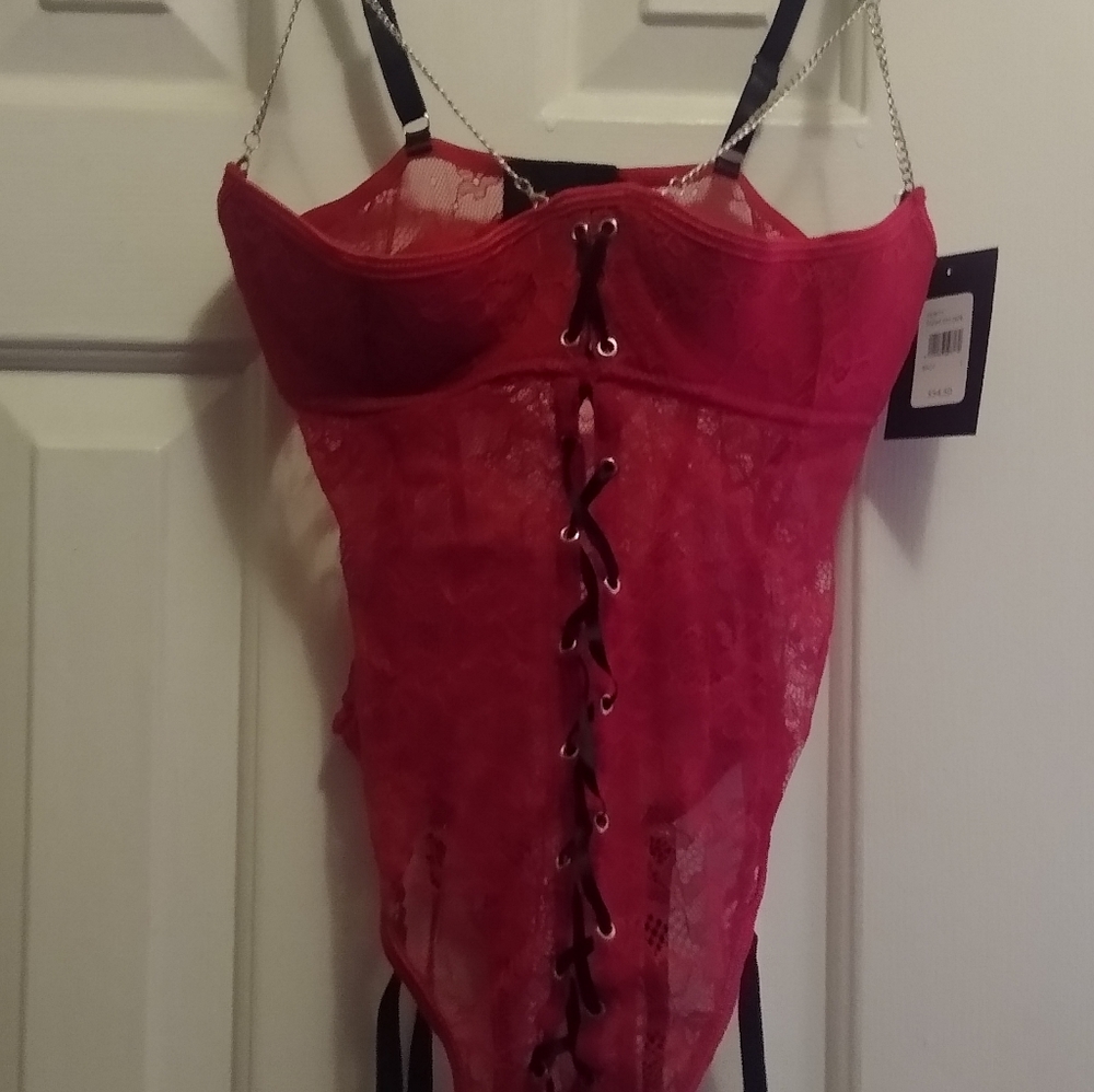 Frederick's Red hot lingerie